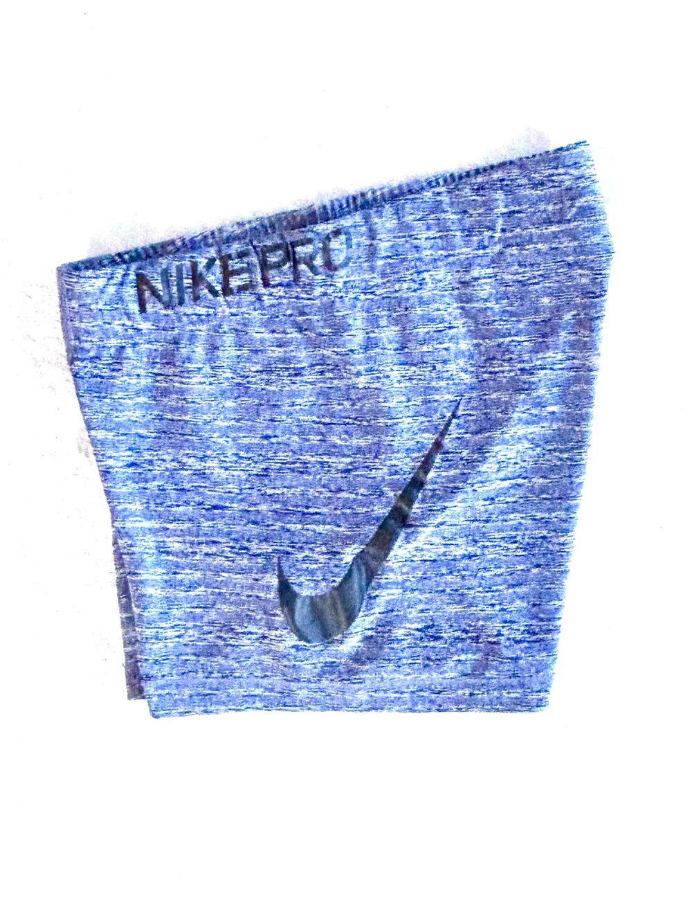 Nike Pro Compression Shorts, Heathered Navy Stripes, Size XS - Picture 2 of 5